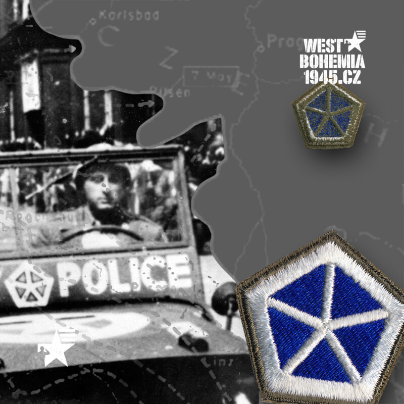 Originální nášivka US V Corps